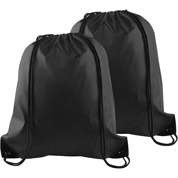 Amazon.com | Zippered Drawstring Bag Cinch Sack Promotional